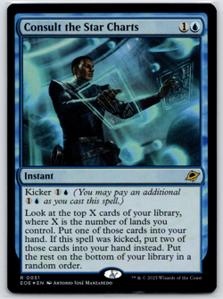 Edge of Eternities Consult the Star Charts 51 Foil MTG - Image 1