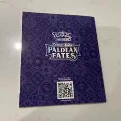 Pokemon Paldean Fates Player's Guide ETB Booklet Mimikyu - Image 2