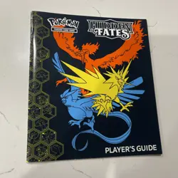 Pokemon Hidden Fates Player's Guide ETB Booklet Sun & Moon - Image 1