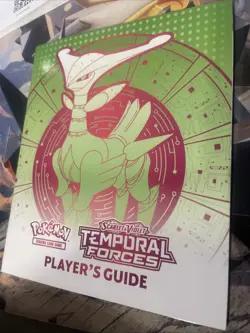 Official Pokemon TCG - Temporal Forces - Iron Leaves ETB Guide Book - UNMARKED - Image 1