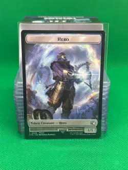 MTG Final Fantasy - Hero 8 & Human Soldier 1 [Token] - Image 1