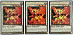 3 x SDCK-EN048 Red Rising Dragon - Ultra Rare 1st Edition Near Mint YuGiOh Cards - Image 1