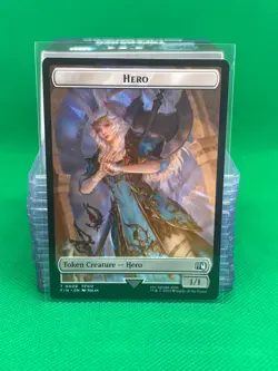 MTG Final Fantasy - Hero 1/1 & Human Soldier 1/1 [Token] - Image 1