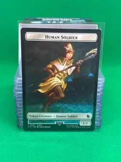 MTG Final Fantasy - Hero 1/1 & Human Soldier 1/1 [Token] - Image 2