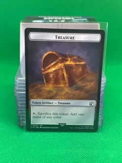 MTG - Hero 9 / Treasure 23 Final Fantasy Tokens - Image 2