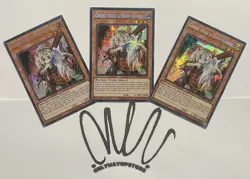 3X GHOST OGRE & SNOW RABBIT PRISMATIC SECRET RARE MP22-EN255 YUGIOH - Image 1