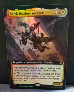 Akiri, Fearless Voyager Borderless FOIL - Rare - Zendikar Rising - NM - MTG - Image 2