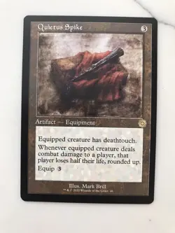 Quietus Spike Retro Frame MTG Magic the Gathering Card NM Near Mint Brothers BRO - Image 1