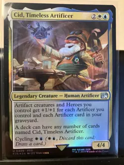 MTG - Cid, Timeless Artificer Foil (408) (FIN) Final Fantasy MTG - Image 1