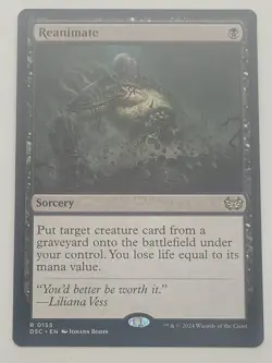 MTG Commander DSK R Reanimate #0155 - Image 1