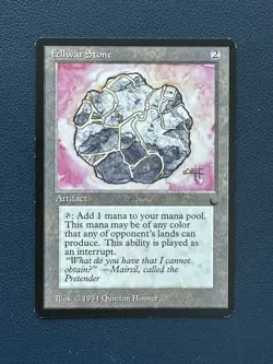 MTG Fellwar Stone The Dark Regular Uncommon - Image 1