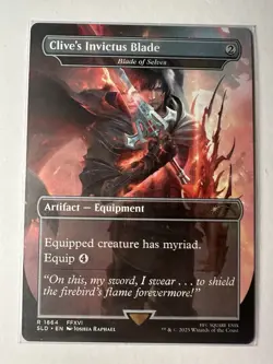 Clive's Invictus Blade -Blade of Selves Secret Final Fantasy Magic The Gathering - Image 1
