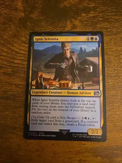Ignis Scientia MTG Final Fantasy Foil NM - Image 1