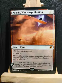Adagia, Windswept Bastion - Edge of Eternities - Mythic - NM (See pics) MTG - Image 1