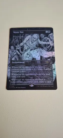 Waste Not - NM FOIL - Secret Lair - SLD 1299 - MTG Magic - Image 1