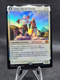 MTG - [FOIL] Ajani, Nacatl Pariah - Modern Horizons 3 - Image 1