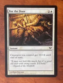 Bar the Door MTG Magic the Gathering Card NM Near Mint DKA - Image 1