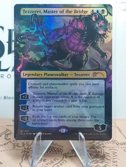 MTG Tezzeret, Master Of The Bridge RAINBOW FOIL Secret Lair 1701 NM - Image 1