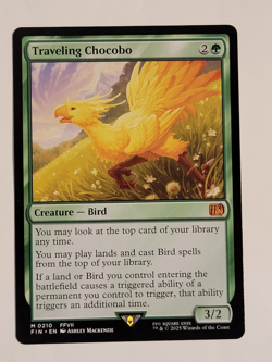 Traveling Chocobo Final Fantasy Regular NM Never Played - Image 1