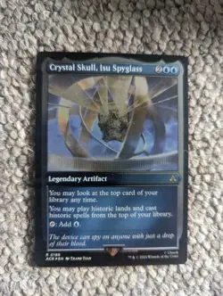 Crystal Skull, Isu Spyglass 0188 Etched Foil Assassin's Creed Magic MTG Card R - Image 1