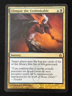 1x MTG Glimpse the Unthinkable - Ravnica: City of Guilds (RAV) #208 - Magic - Image 3