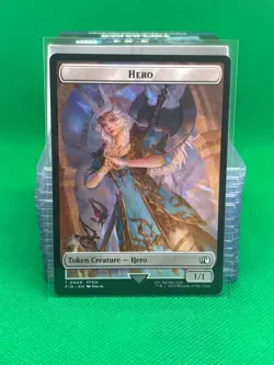 Hero 9 / Bird 17 Final Fantasy Token (FIN) MTG NM - Image 1