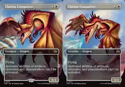 Clarion Conqueror - Borderless FOIL - MtG Tarkir Dragonstorm - NM - Image 1