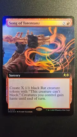 Song of Totentanz (Extended Art) Wilds of Eldraine Foil - Image 1