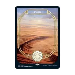 WOTC MtG Unsanctioned Plains (Full Art) (L) (Foil) EX - Image 1