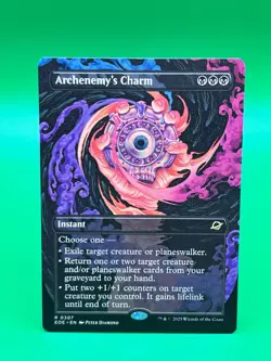 MTG ~ Archenemy's Charm (Borderless) Regular #307 Edge of Eternities - EOE : NM - Image 1