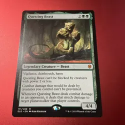 Questing Beast - Throne of Eldraine ELD The List Reprint - 171 - MTG Magic - Image 1