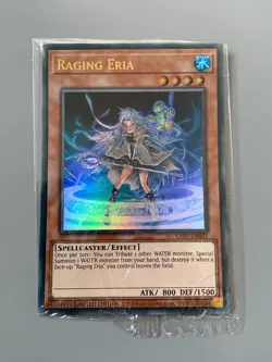 Ragin Eria - Limited Edition Ultra Rare LART-EN031 Yugioh SEALED - Image 1