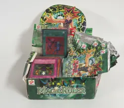 Yu-Gi-Oh! Magic Ruler Booster Box Opened Cards Empty Booster Packs Lot - Image 1