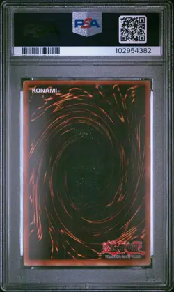 Yugioh Left Arm of the Forbidden One 1st Edition LOB-123 PSA 4 NA English - Image 2