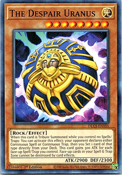 The Despair Uranus DLCS-EN105 Yu-Gi-Oh! 1st Edition Near Mint - Image 1