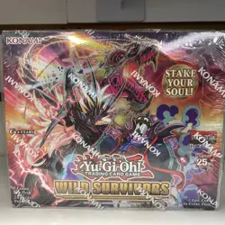 Yugioh TCG Wild Survivors 1st Edition Booster Box 83717861508 - Image 1