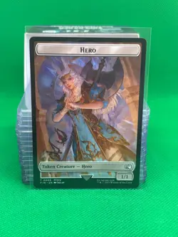 Elemental 0021 / Hero 0009 Token - Final Fantasy - FIN - MTG - Image 1