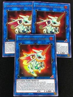 YUGIOH SALAMANGREAT ALMIRAJ DUOV-EN085 1ST ULTRA X3 (NM) - Image 1