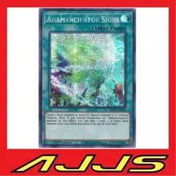 YuGiOh - Adamancipator Signs - MP21-EN234 - Secret Rare - 1st Edition - NM/M - Image 1