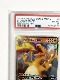 Pokemon CHARIZARD GX Sun & Moon Hidden Fates Holo RARE Card PSA 10 GEM MINT🔥 - Image 4
