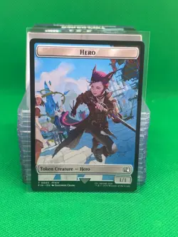 MTG - Hero 3 / Treasure 23 Final Fantasy Tokens - Image 1