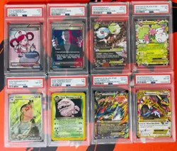 🔥 Pokemon PSA Graded Card Lot - 8 Slabs - Mix of EX, Full Arts, and Vintage 🔥 - Image 1