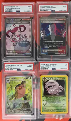 🔥 Pokemon PSA Graded Card Lot - 8 Slabs - Mix of EX, Full Arts, and Vintage 🔥 - Image 2