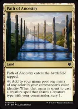 Path of Ancestry - Light Play MTG Commander 2017 - Image 1