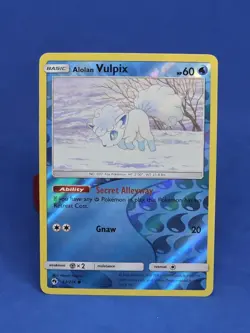 Vulpix Reverse Holo 53/214 Lost Thunder Alolan Pokemon Card Tcg Ccg 2018 - Image 1