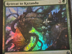 Retreat to Kazandu FOIL Battle for Zendikar MTG Magic - Image 3