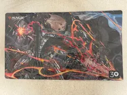 NEW Mtg Pyroblast Playmat 30th Anniversary CELEBRATION TOKYO 2023 - Image 1