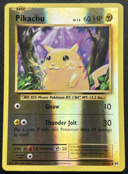 Pikachu 35/108 XY Evolutions Reverse Holo LP Pokemon 2016 - Image 1