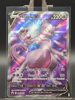 Mewtwo V SWSH229 SWSH: Sword & Shield Promo Cards Holo Pokemon TCG - Image 1