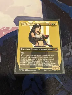 Tifa, Martial Artist #0206 (Borderless) Unplayed NM MTG Final Fantasy - Image 1